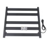 5-Tier 200w Heated Towel Rack Wall-mounted Bathroom Heating Rail Stainless Stee