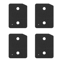JILAN 4 Pack Tumble Dryer Sponge Filter for Miele 9164761 Sponge Filter Mat for Condenser Dryer Plinth Foam Sponge Filter Replacement Parts 9164761