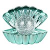 Sea Shell Lamp Pearl Metallic Mint Night Mood Light Clam