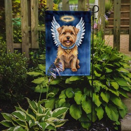Caroline's Treasures DAC7042GF Norfolk Terrier My Angel Garden Flag Mailbox Flag Decorative Yard Flag Banner Outside Patio Artwork Yard Flower Beds, Garden Size, Multicolor