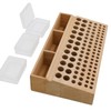 YVOKERN Leather Craft Tool Holder with 46/98 Holes,Professional Leather Punch