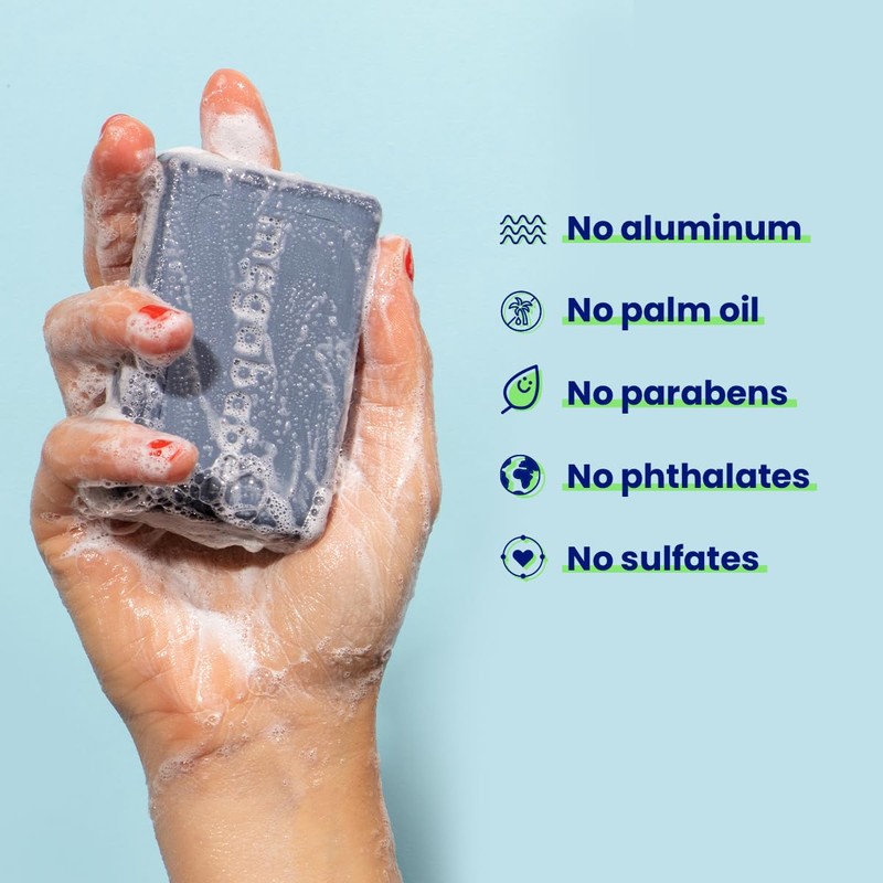 Megababe Underarm Bar Soap - Space Bar | With Detoxifying