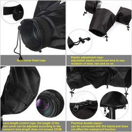 1 x DSLR waterproof camera rain cover, waterproof protective case