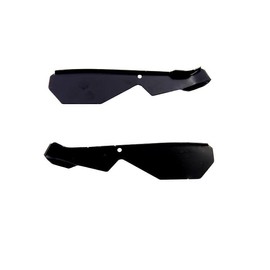 1967-69 CAMARO/FIREBIRD QUARTER WINDOW REINFORCEMENT BRACES - PAIR (W-654)