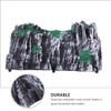 iplusmile 3pcs train railway train cave tunnel plastic rockery tunnel