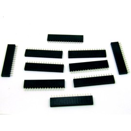 POPESQ® #A797 Female Header 2.54 mm 16-Pin Compatible with Arduino Straight Pack of 10