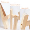 2 Pcs Mini Wooden Artist Triangle Easels, Table Display Stand