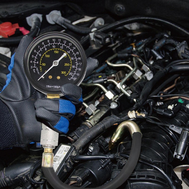 2 Compression Gauge - Exquisite Engine Compression Tester for Car