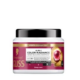 Gliss Ultimate Color Haarmaske für gefärbtes oder gesträhntes Haar, 400 ml, Farbschutz