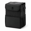 Collapsible Car Trash Can with Lid, Leak-Resistant Oxford Cloth Garbage