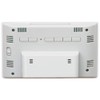 Seiko DL215W Radio Controlled Digital Desk Clock, White, 3.7 x