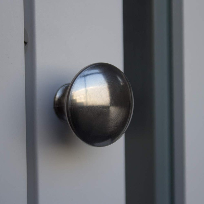 ROUWAN Single Door Three Compartment Storage Bathroom Cabinet –White