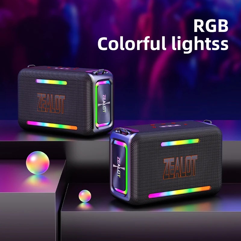 Zealot S95 120W Party Waterproof Speaker 240000mAh Battery with Standcolor: