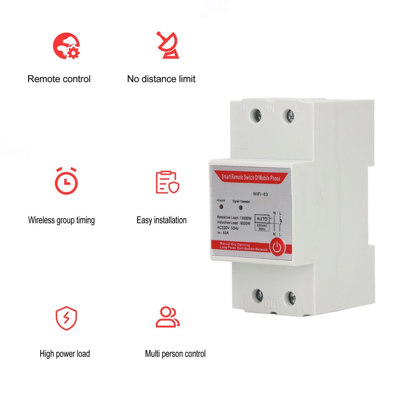 Time Switch Remote Control Wireless Wifi Bluetooth Remote Relay Switch