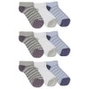 Sperry Women's Even Stripe Mesh Low Cut Socks 9 Pair