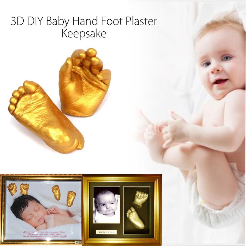 YeahiBaby - Molde de yeso 3D para huellas y huellas