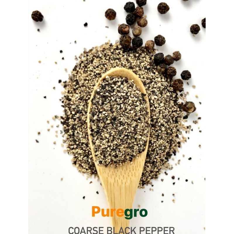 Puregro Coarse Black Pepper 300g | PACK OF 1 |