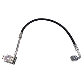 TRQ Rear Left Brake Hose Driver Side Compatible with 2007-2013 Jeep Wrangler