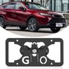 No Drill Front License Frame Compatible with Toyota Venza 2021-2024