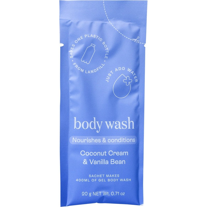 EPZEN Body Wash Refill Pack Coconut Cream & Vanilla Bean