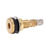 10pcs Air Liquid Tubeless Tire Valve Stem Brass 1 7/8in