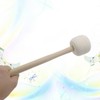 Cheerock 1 Pair Anti-slip Wool Felt Drum Mallets, 12.8 Inch