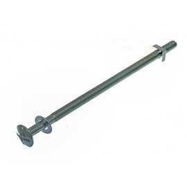 PACK OF 6 ROOF BOLTS Phillips + NUT ZP GALVANISED 8MM M8 X 180MM