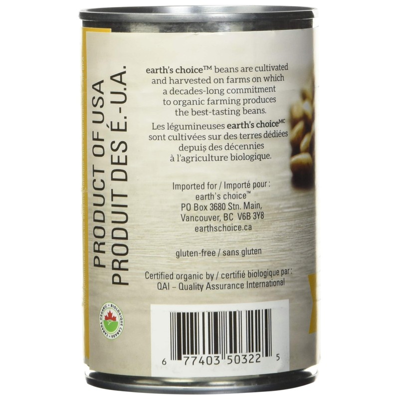 Earth's Choice, Organic Pinto Beans, 398ml