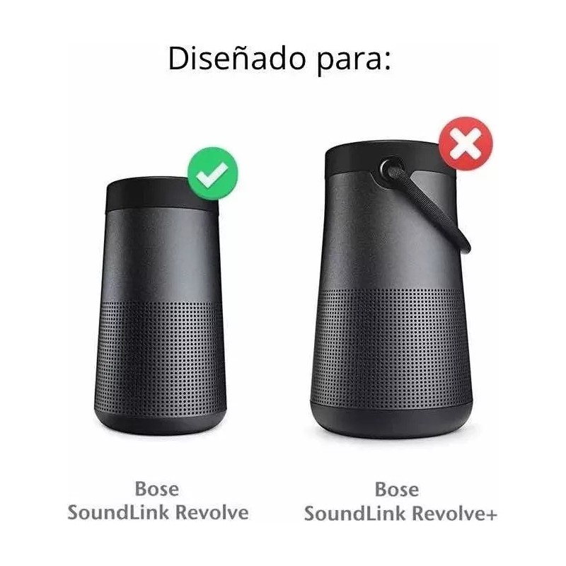 Estuchelandia Estuche Rigido Protector Gancho Y Correa Bocina Bose Revolve
