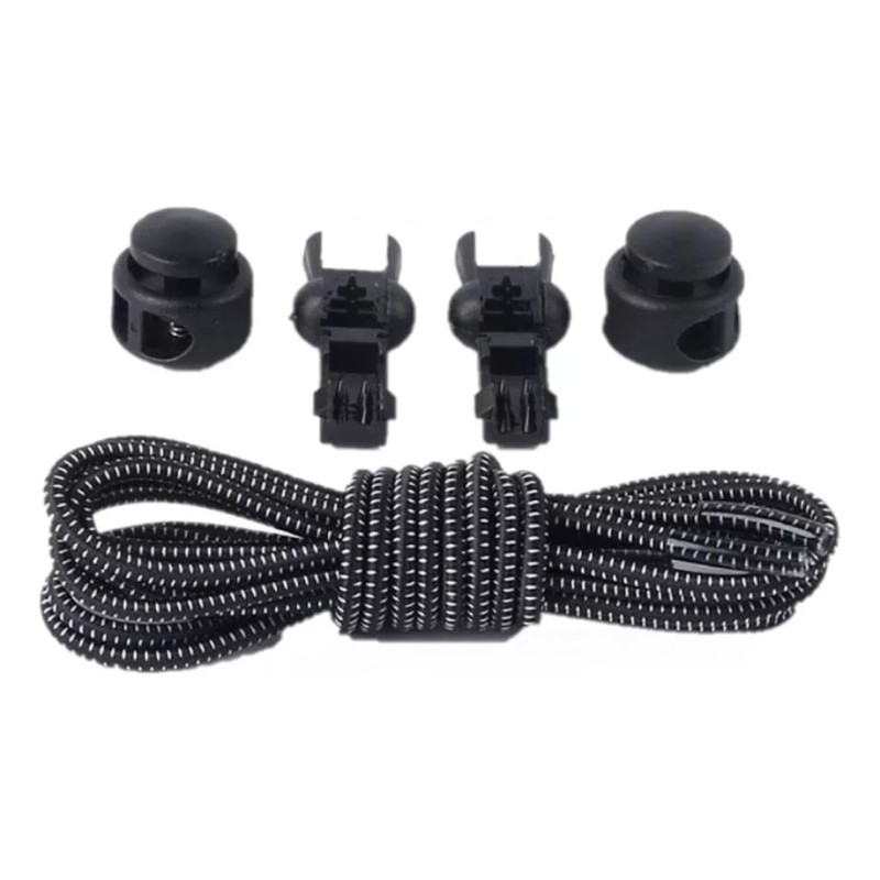 Patry Deluxe 10 Pares De Agujetas Elásticas Sin Nudo Ajustable