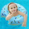 GotGala 2 Pack Donut Pool Floats for Kids, Inflatable Swim