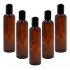 Xena Botellas Ambar 125 Ml Envases Frasco Pet Con Tapa
