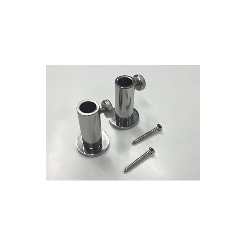 TMC 2 x Stainless Steel Stage Stands with screws for