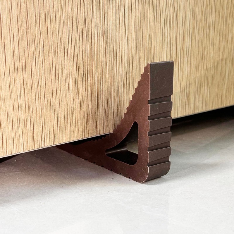 Sliding Door Stopper, Set of 4, Strong Fixation, Rubber, Resilient,