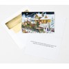 Whistle Stop Christmas Card - Set of 15 by Vermont