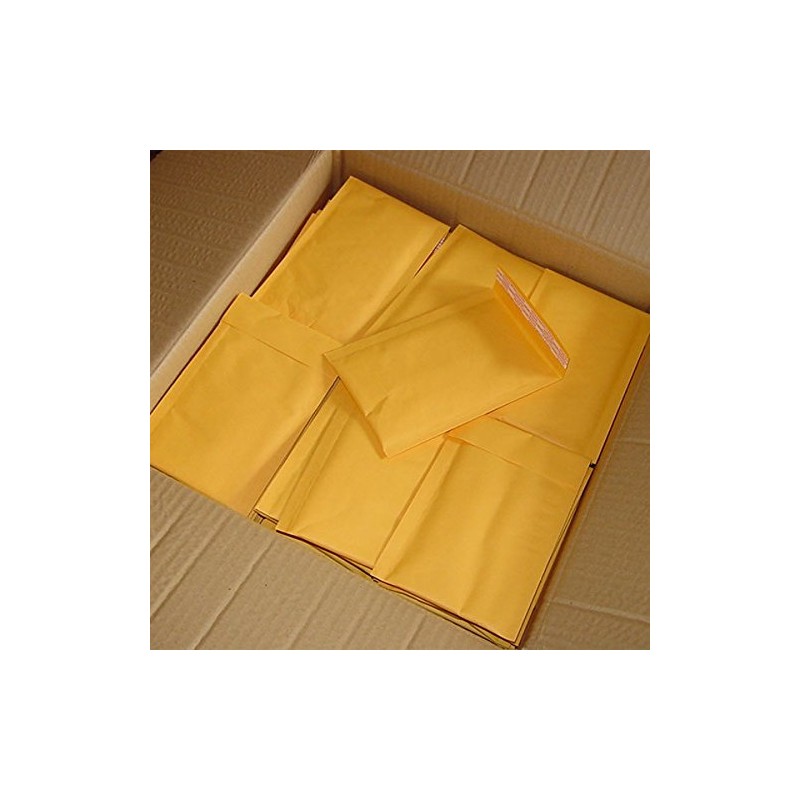 iMBAPrice #000 4 X 8 Kraft Bubble Mailers Padded Envelopes,
