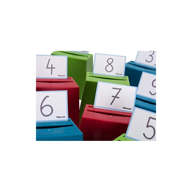 Betzold - Quantities and Numbers Sorting Game Quizz Cards -