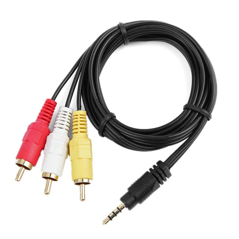 AV A/V Audio Video TV Output Cable/Cord/Lead for Panasonic Camcorder