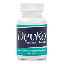 Desodorante Para Bolsa De Ostomía Carbón Vegetal 100 Comprim