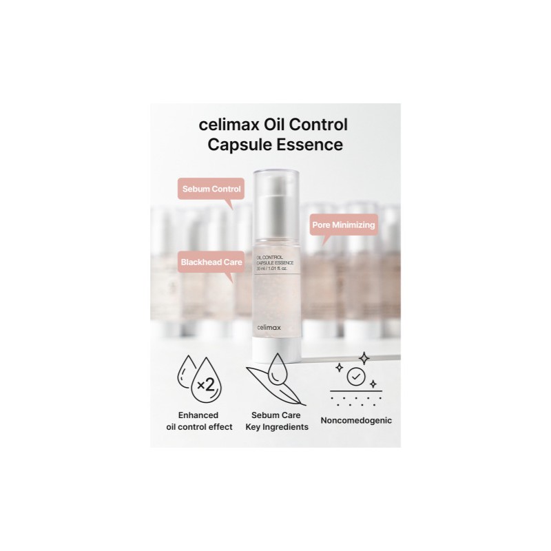 celimax [celimax]Oil Control Capsule Essence 30ml