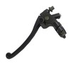 7/8" 22mm Left Clutch Brake Lever Perch With Mirror Mount