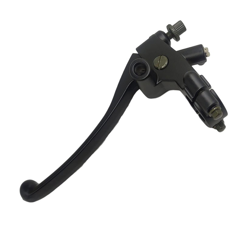 7/8" 22mm Left Clutch Brake Lever Perch With Mirror Mount