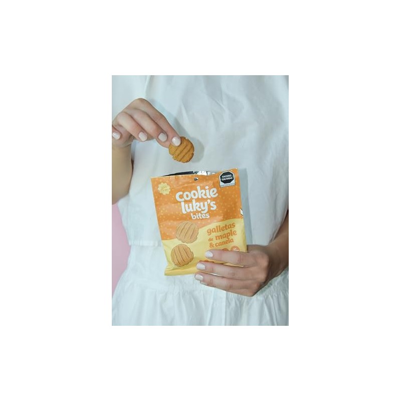 Galletas Maple Canela, 6 Pack, SIN Azúcar, Sin Gluten, Galletas