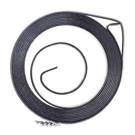 TOPPROS Drill Press Return Spring, Quill Spring Feed Return Coil Spring Assembly, 5Ft Long, 52mm x 12mm x 0.7mm