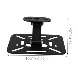 Operitacx Portable Projector Stand Foldable Desktop Projector Holder with Dual Pan for Home Office Use Compact Space Saving Design