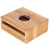 Teapot Warmer Household Bamboo Teapot Heating Base Holder Office Teaware