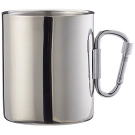 Relags Thermobecher 'Karabiner' Cup, Silver, 0.33 Liter
