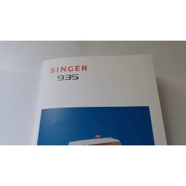 Singer 935 Manual Sewing Machine Owners Guide (Reprint)