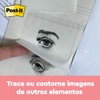 Post-it Transparent Notes, 2.88 in x 2.88 in, Clear, 36