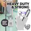 Lion Locks 1500 Key Lock Box with Code, Lockbox for